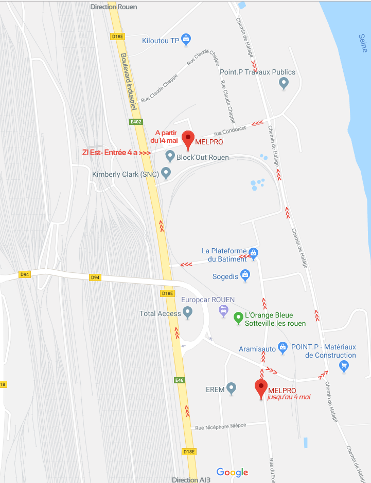 MELPRO déménage entre le 7 et 11 mai 2018 ! + d'infos par ici